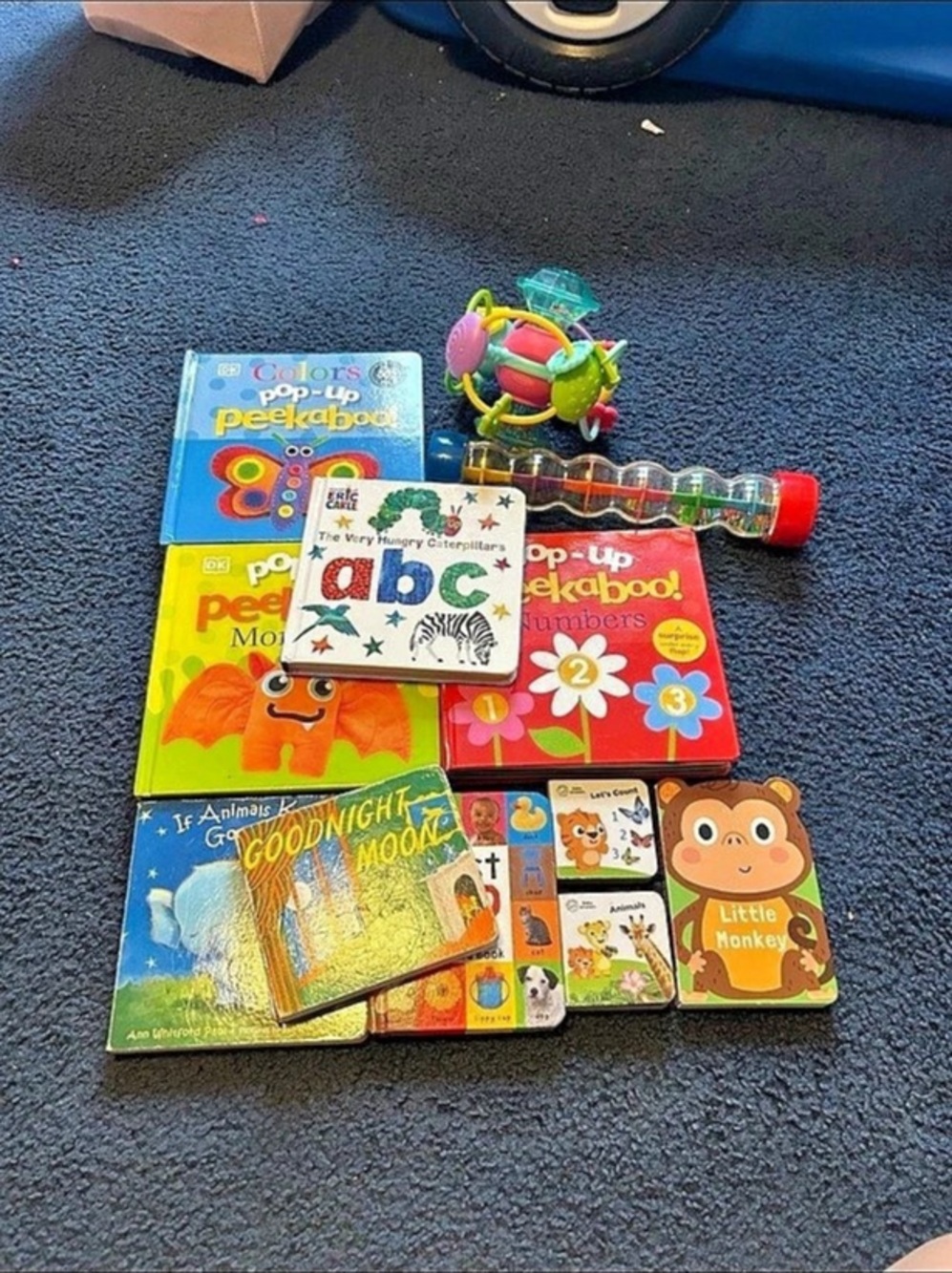 baby books and toys lot bundle